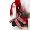 African American Animated and Musical Santa Claus with Candle Christmas Figure - 2'